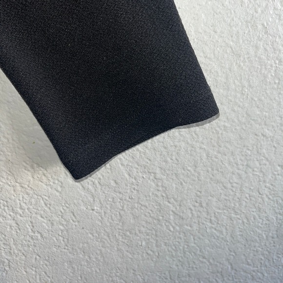 Rebel Wilson for Torrid Womens Black Faux Wrap Dress Size 2 Embellished Shoulder - Picture 5 of 11